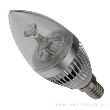 3W White E14 LED Candle Bulb